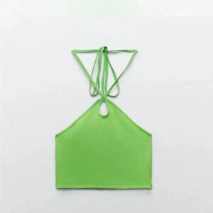 Zara Halter Neck Top